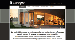 Desktop Screenshot of llumispot.com